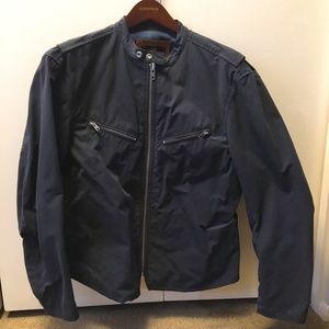Frye Canvas Cafe Racer Jacket Mens Medium